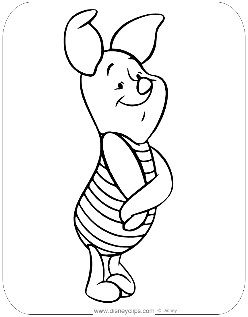 Printable Piglet Coloring Pages Disneyclips Printable Piglet Coloring Pages Disneyclips