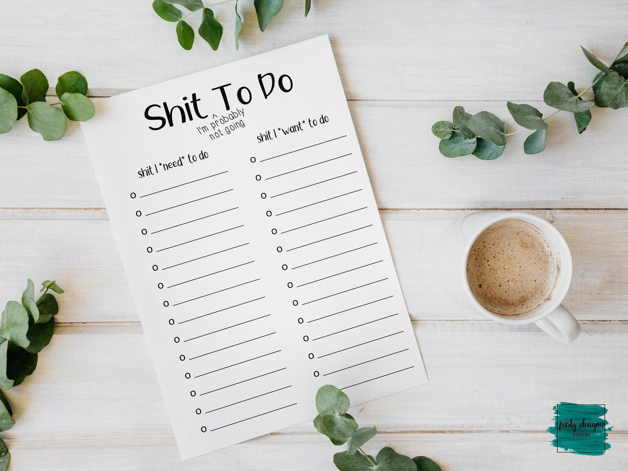 Printable Shit To Do To do List Funny To Do List Daily List Instant Download Digital Download Etsy Printable Shit To Do To do List Funny To Do List Daily List Instant Download Digital Download Etsy