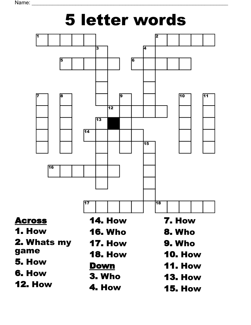 Quarrel Crossword Clue 5 Letters Letters