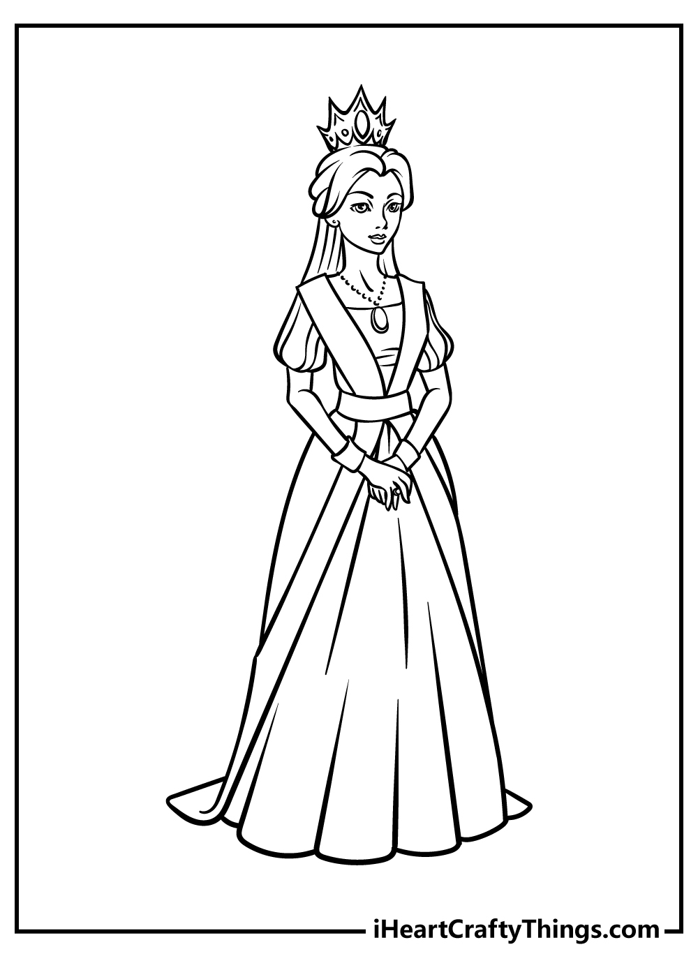 Queen Coloring Pages 100 Free Printables 