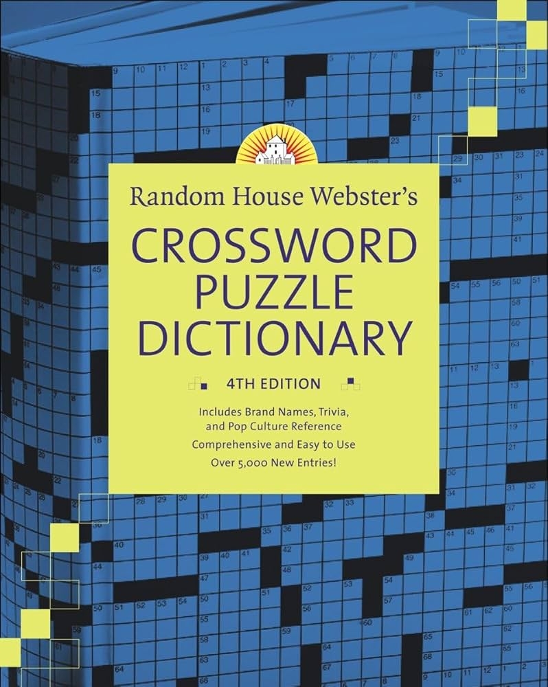 crossword puzzle on dictionary
