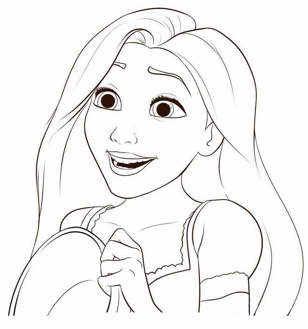coloring pages of rapunzel coloring pages of rapunzel