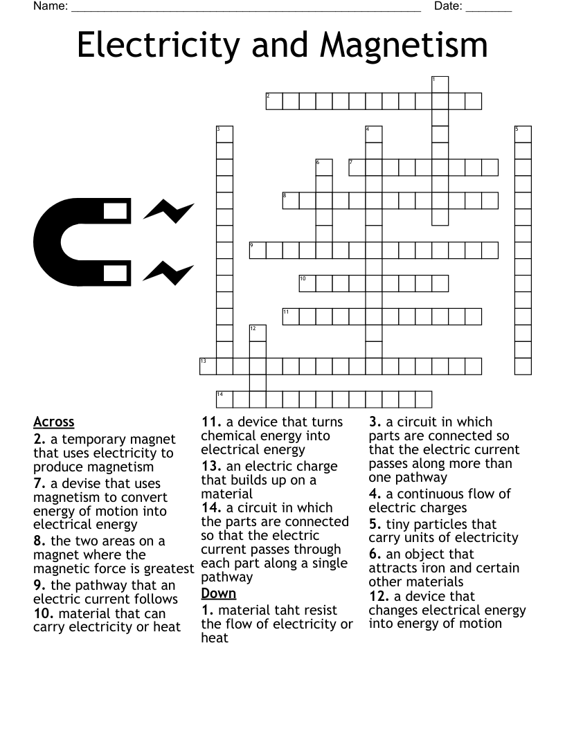 Resistance Crossword WordMint
