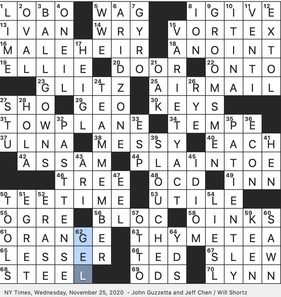 home for monks nyt crossword answers