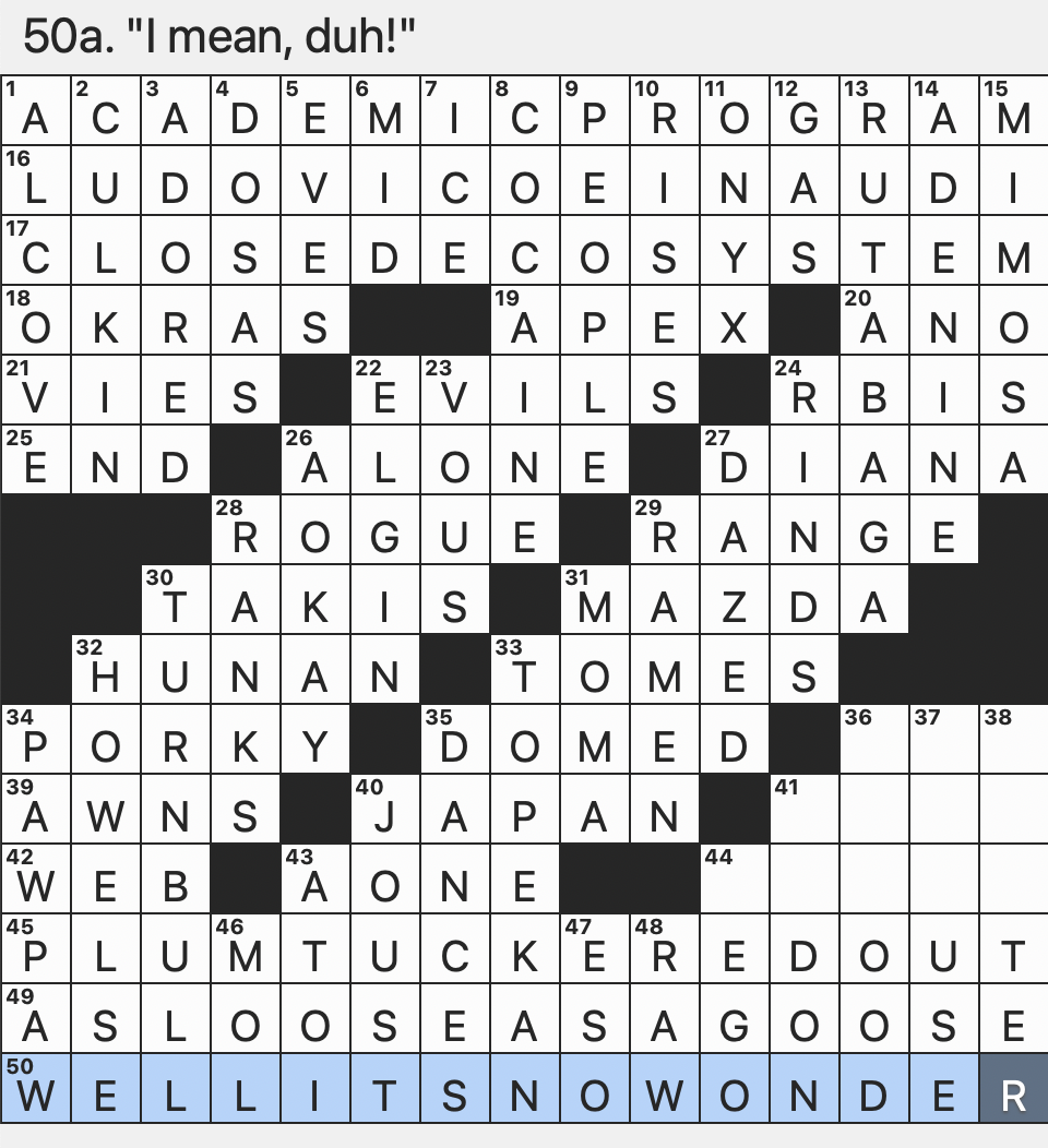 up nyt crossword clue