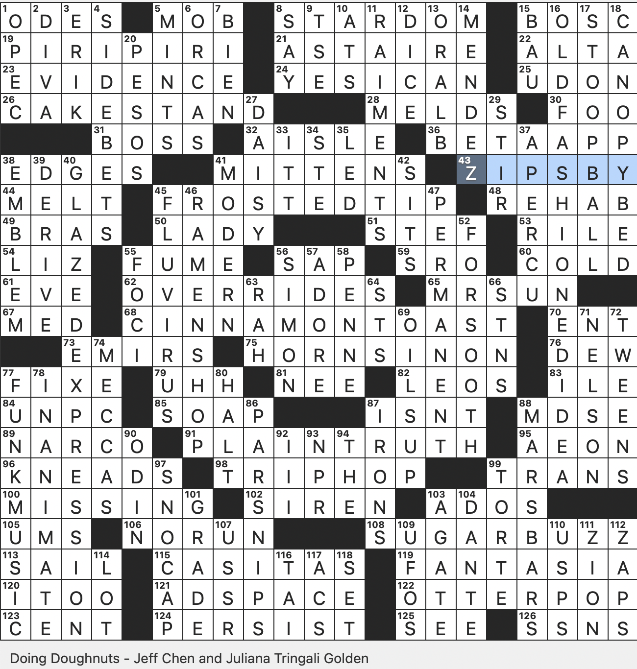 really tipsy nyt crossword