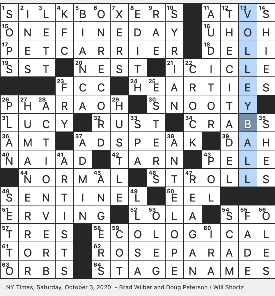 Rex Parker Does The NYT Crossword Puzzle Hairstyle That s Short On The Sides SAT 10 3 20 Larva Of Dragonfly Named After Greek Myth Sauce Ingredient In Londoner s Pie Mash Rex Parker Does The NYT Crossword Puzzle Hairstyle That s Short On The Sides SAT 10 3 20 Larva Of Dragonfly Named After Greek Myth Sauce Ingredient In Londoner s Pie Mash