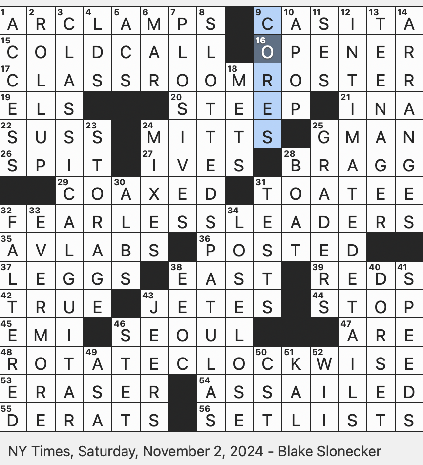 Rex Parker Does The NYT Crossword Puzzle Noted Name In Lithographs SAT 11 2 24 Hanes Brand Once Sold In Ovoid Packaging P B D T K And G English