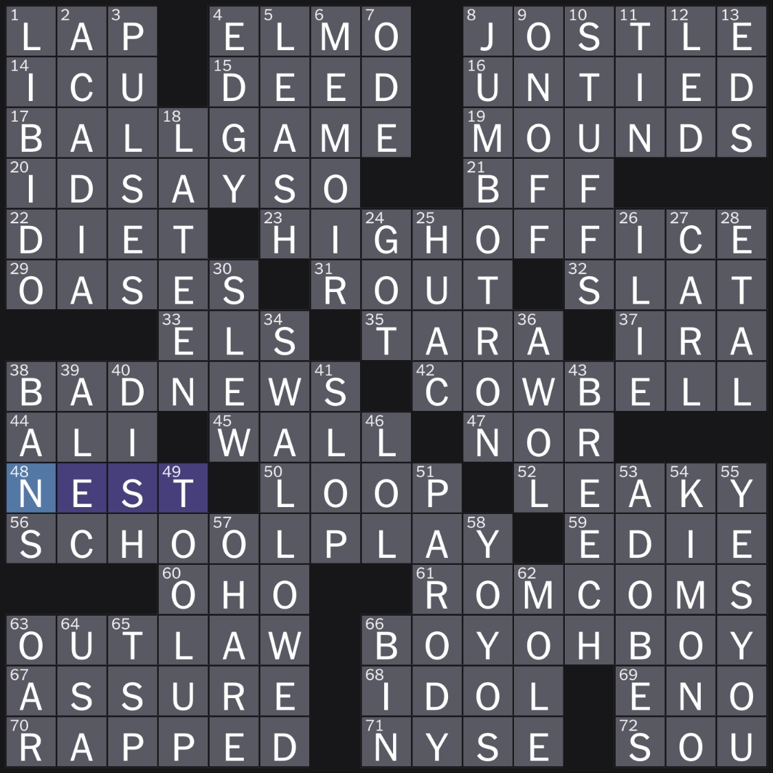 mess up crossword clue