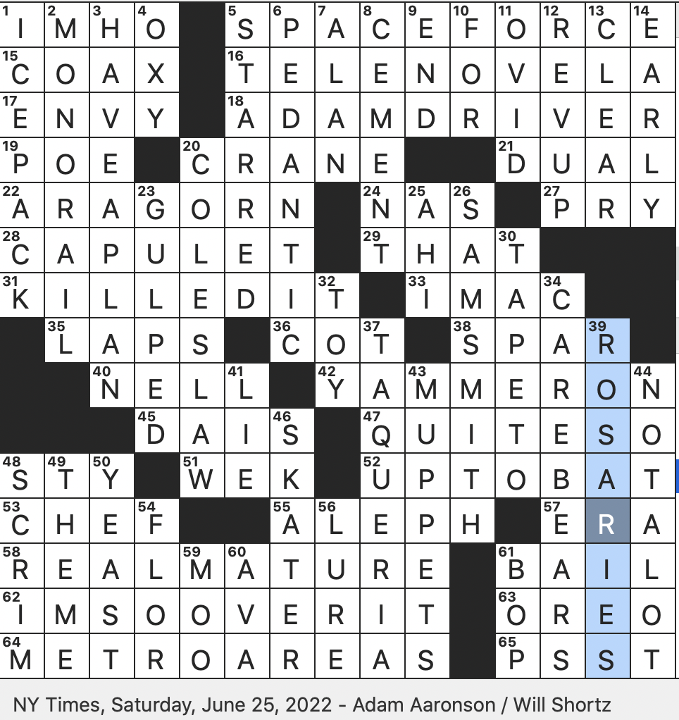 a pop crossword clue