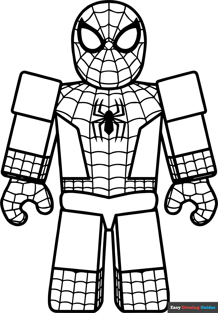free coloring pages spiderman