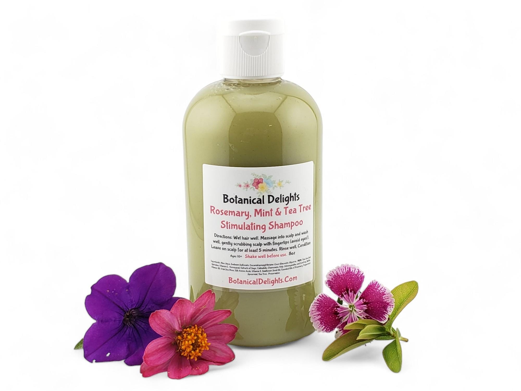 Rosemary Mint Tea Tree Scalp Balancing Botanical Shampoo And Conditioner Balance Your Scalp Etsy UK