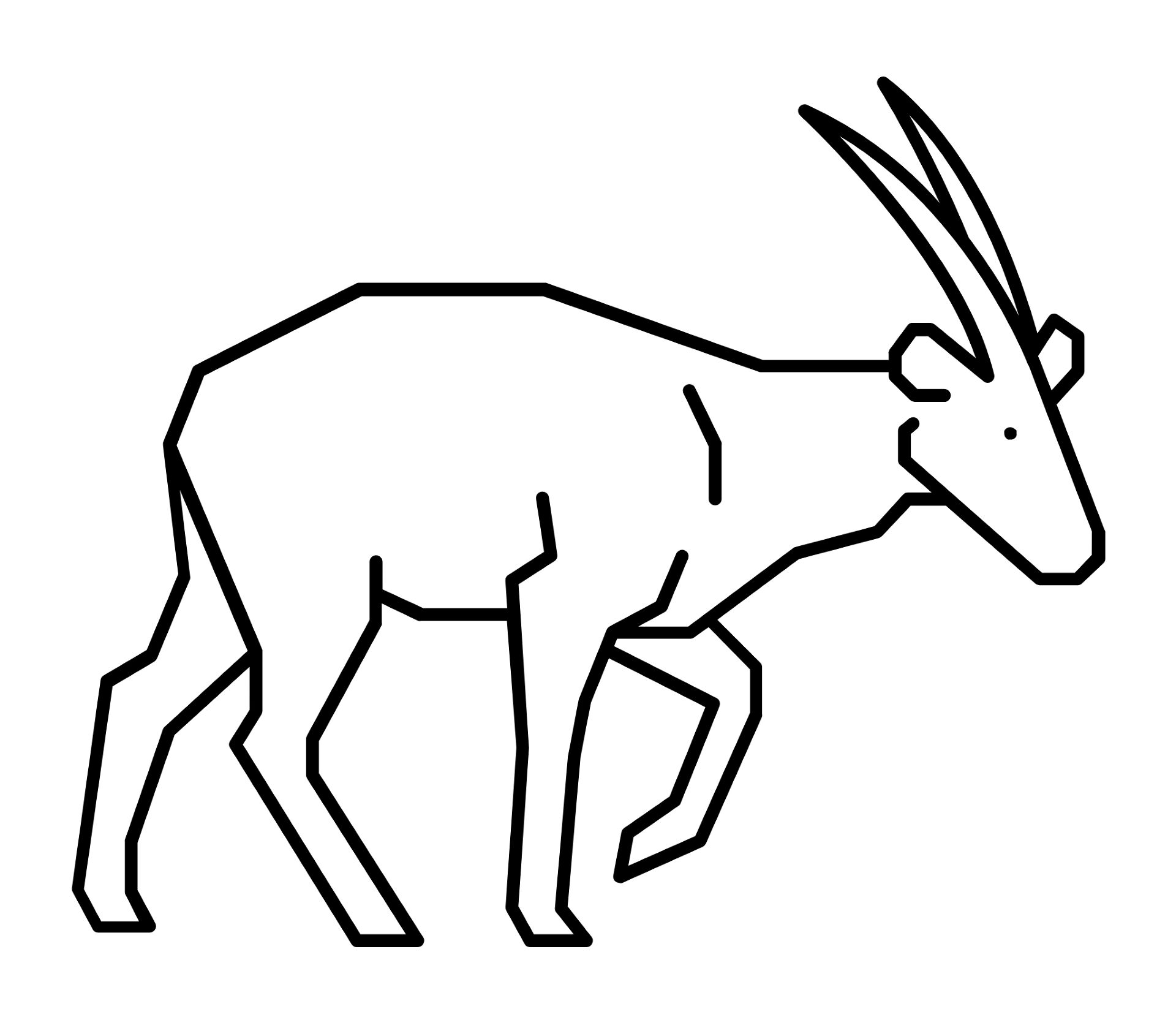 Saola Coloring Page Free Printable Saola Coloring Page Free Printable