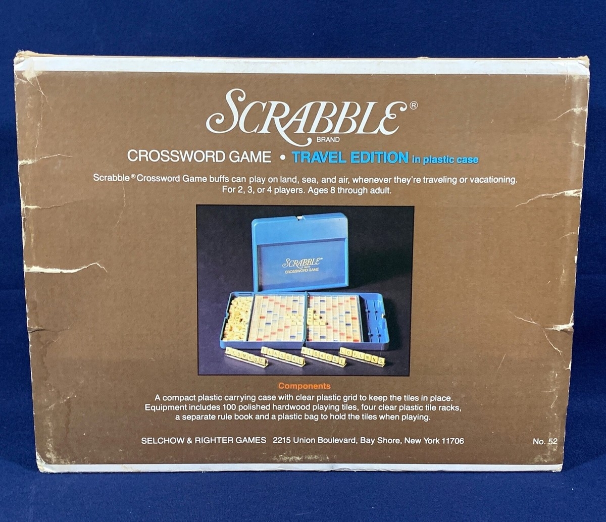 SCRABBLE TRAVEL EDITION Plastic CARRY CASE No 52 Mini Wood Tiles CROSSWORD GAME EBay SCRABBLE TRAVEL EDITION Plastic CARRY CASE No 52 Mini Wood Tiles CROSSWORD GAME EBay