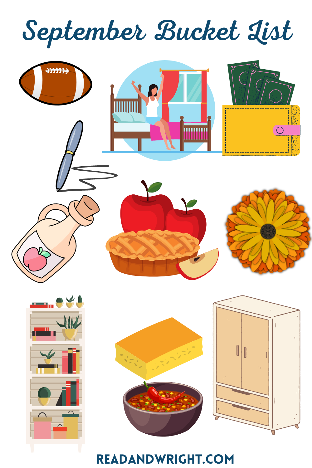 september to do list