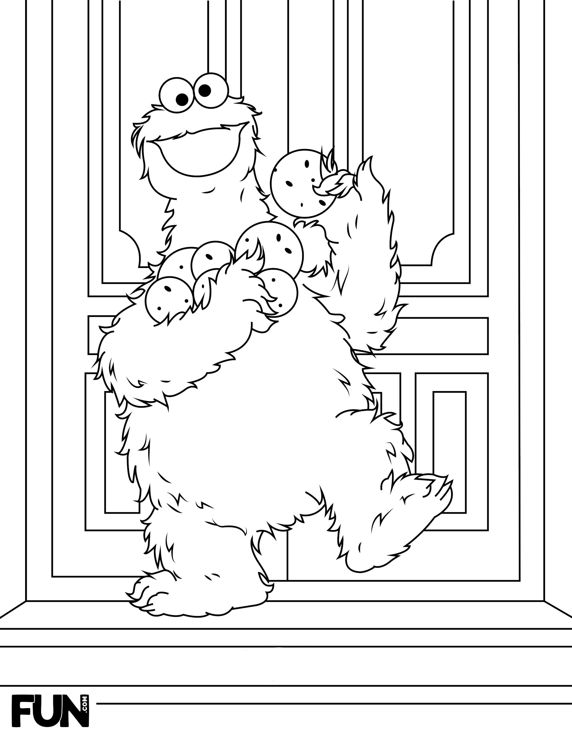 Sesame Street Coloring Pages Printables FUN Blog