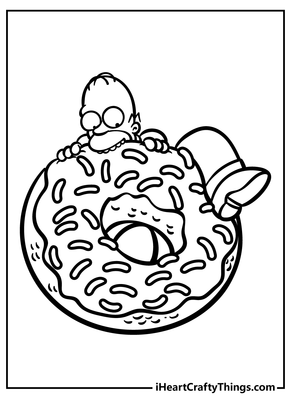 Simpsons Coloring Pages 100 Free Printables Simpsons Coloring Pages 100 Free Printables