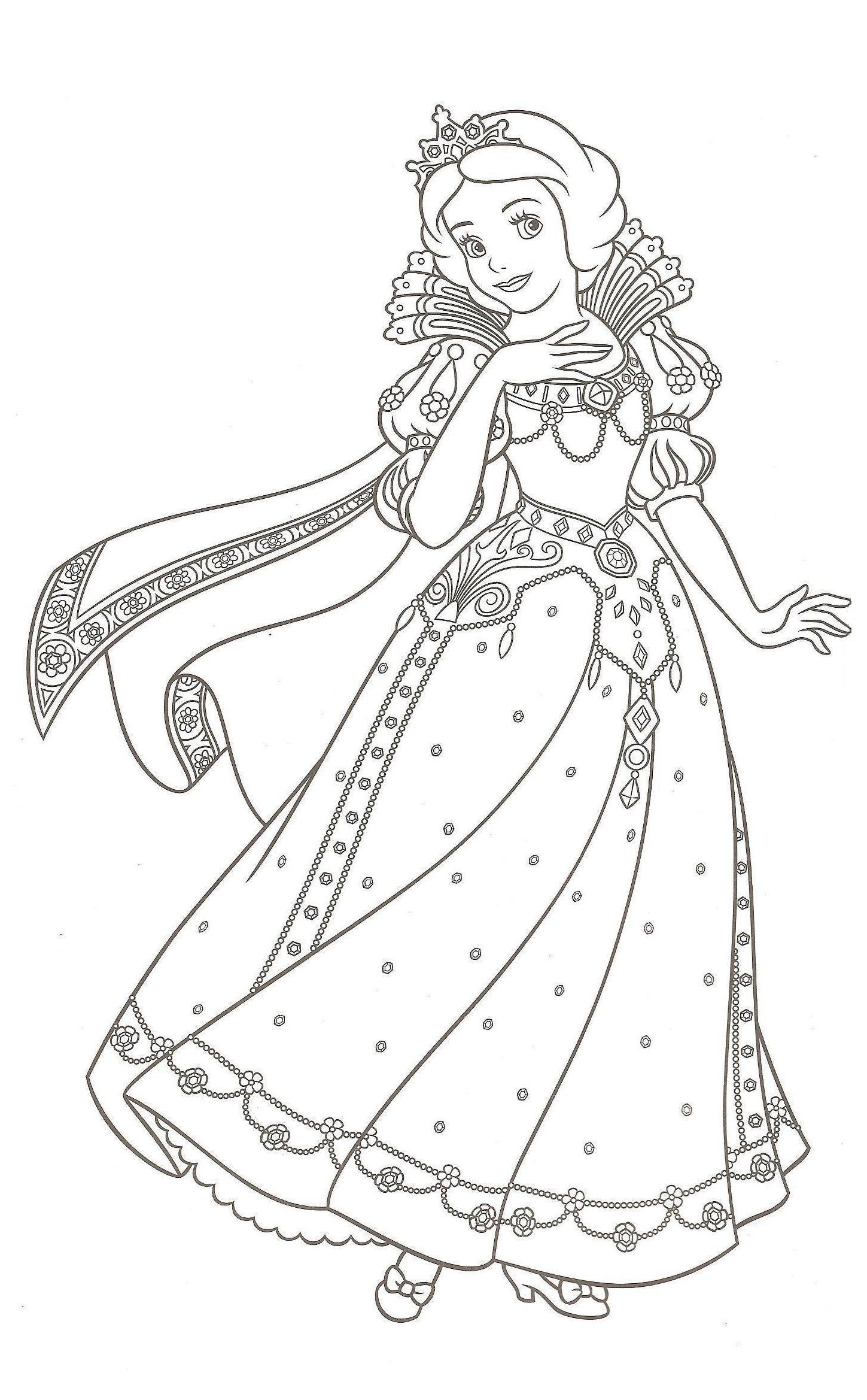 Snow White Free To Color For Children Snow White Coloring Pages Snow White Free To Color For Children Snow White Coloring Pages