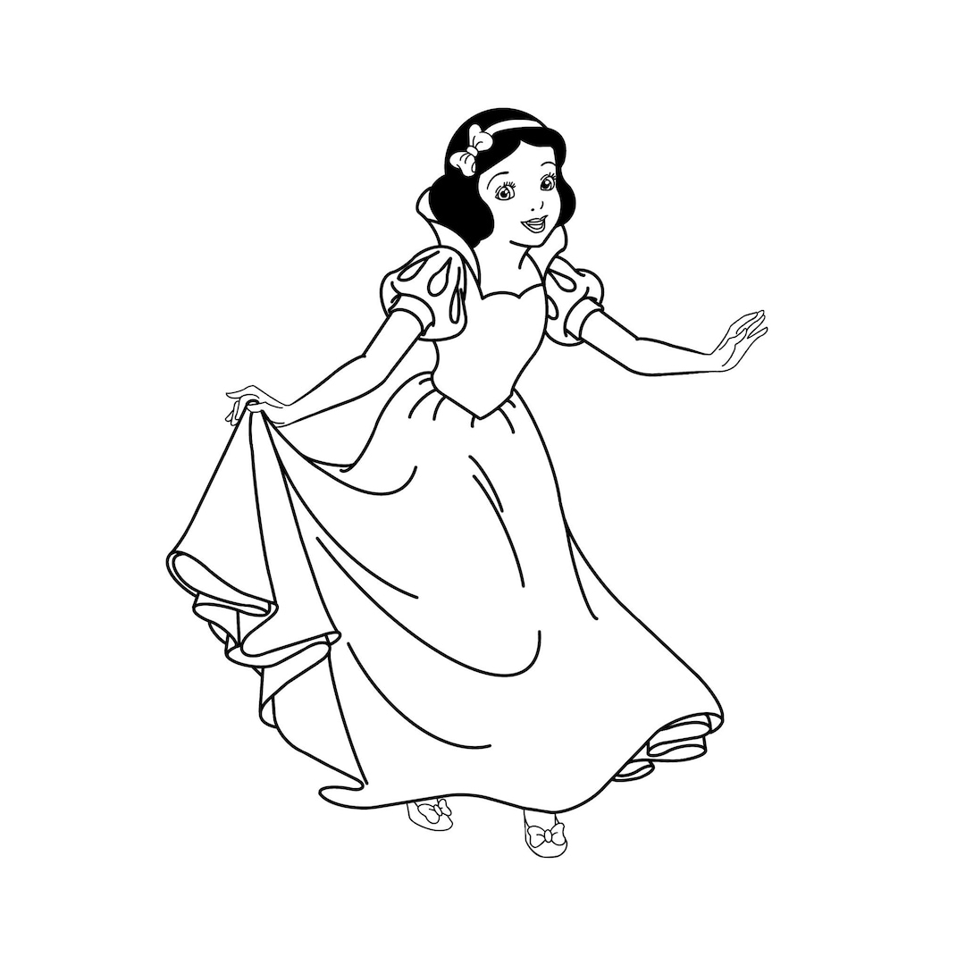 snow white coloring pages snow white coloring pages