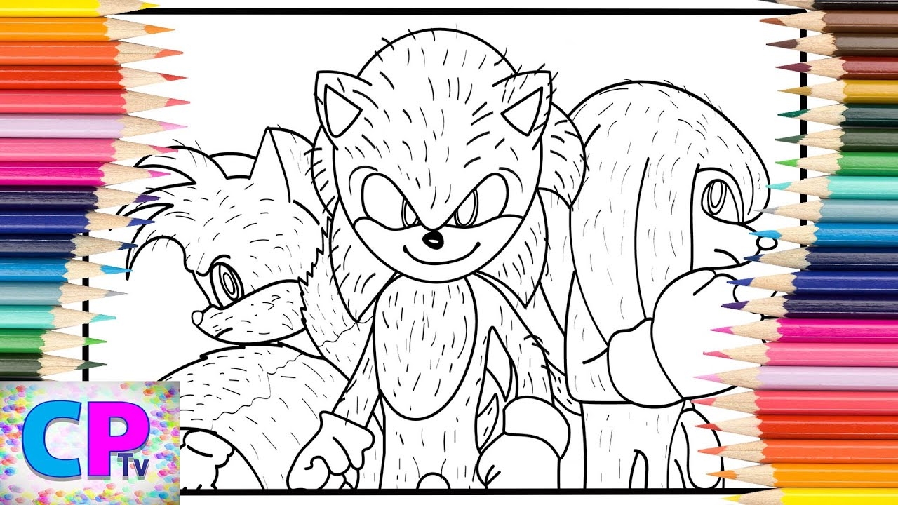 Sonic 2 Coloring Pages Sonic The Hedgehog Coloring Cartoon On On feat Daniel Levi NCS Release YouTube