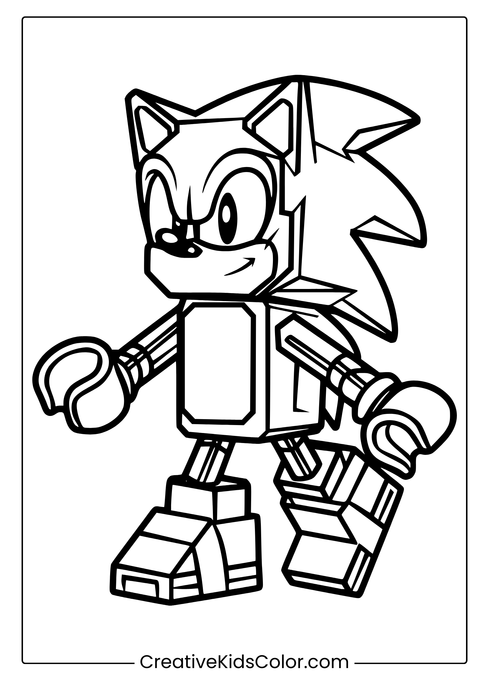 Sonic Coloring Pages Free Printable PDFs Sonic Coloring Pages Free Printable PDFs