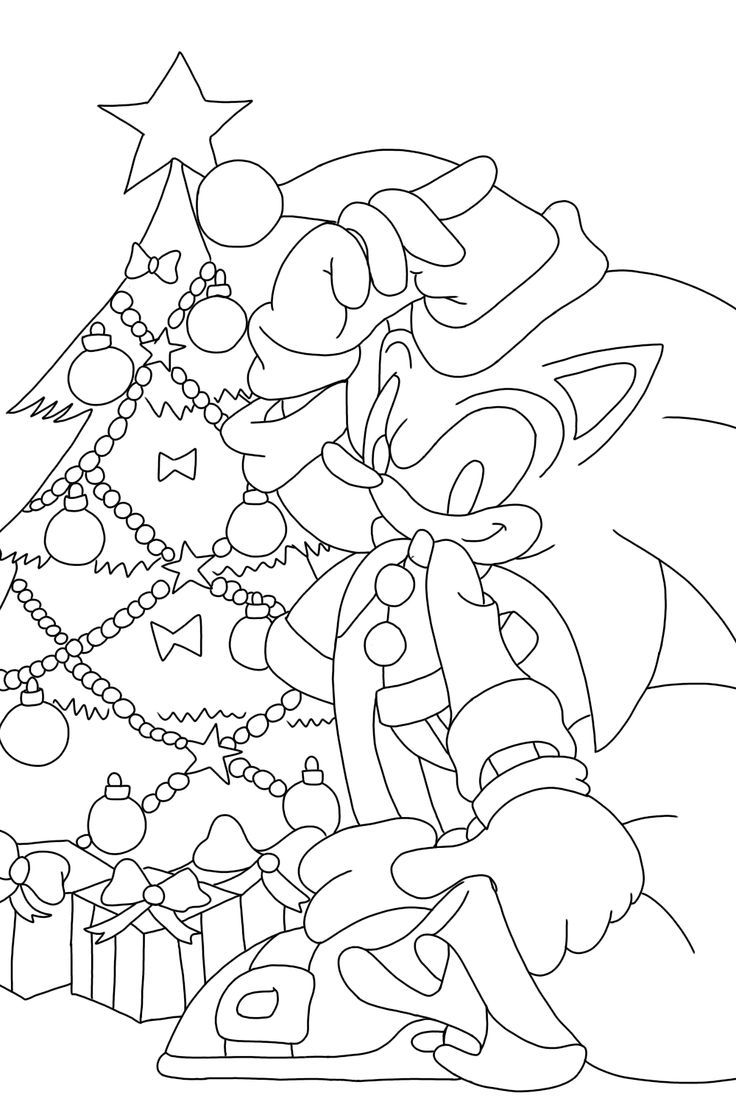 printable sonic the hedgehog coloring pages