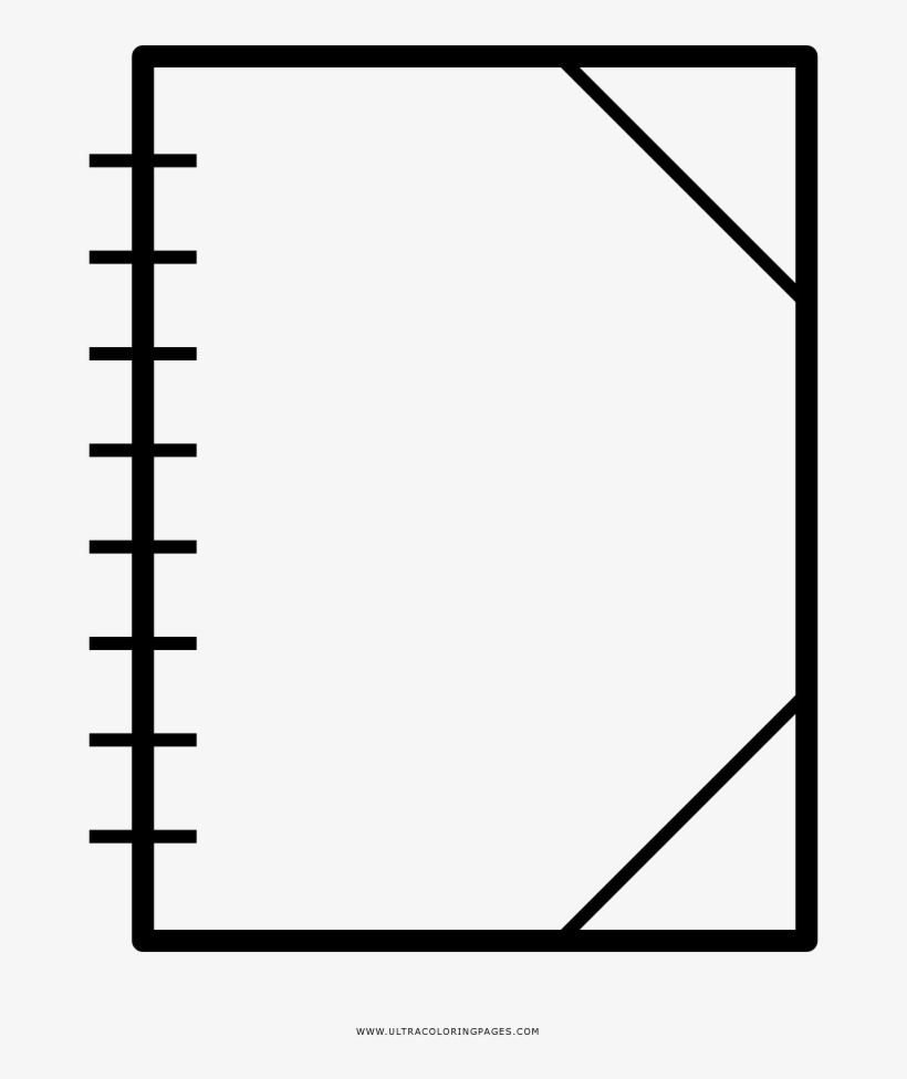 Spiral Bound Notebook Coloring Page Paper Product Transparent PNG 1000x1000 Free Download On NicePNG
