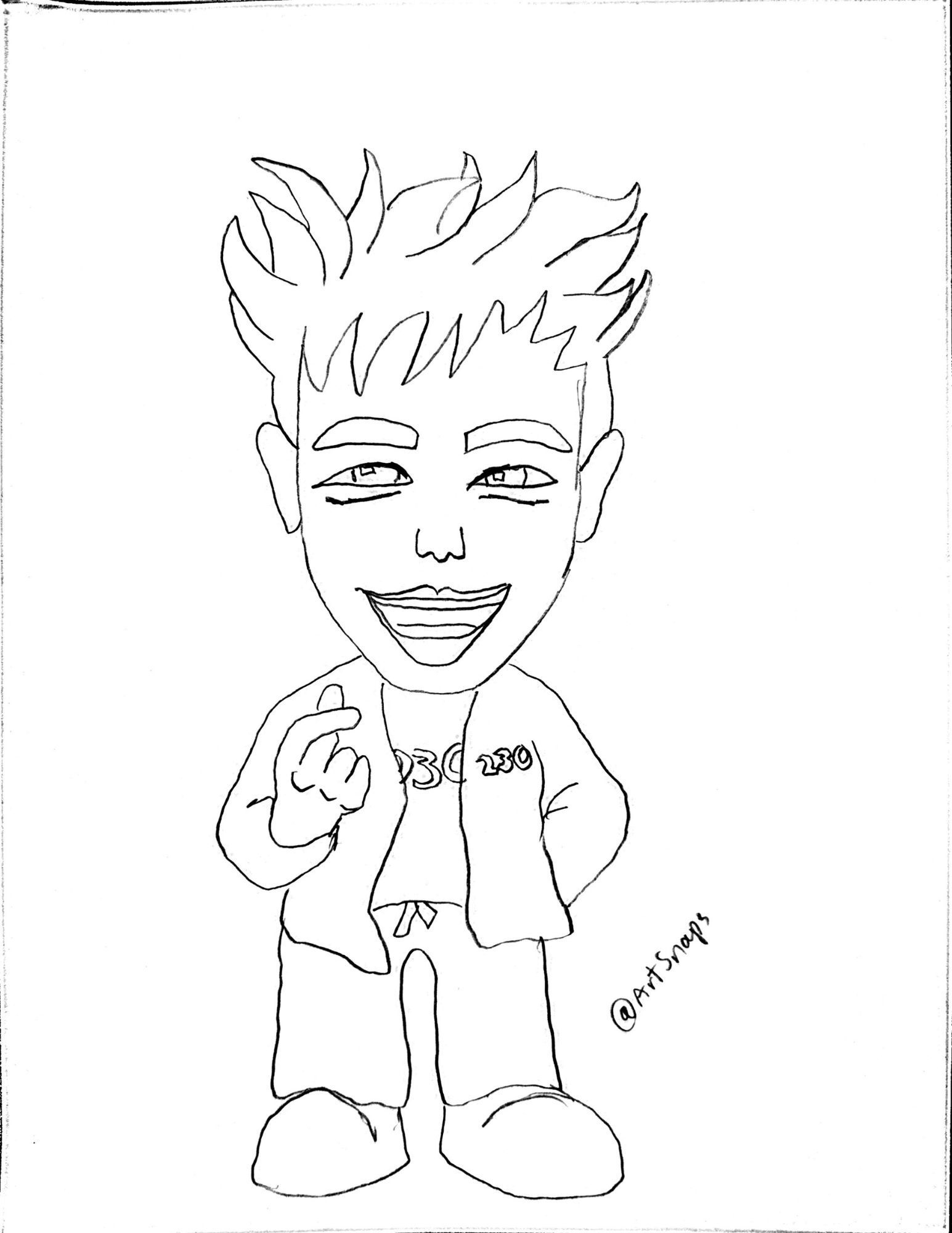 squid game coloring pages