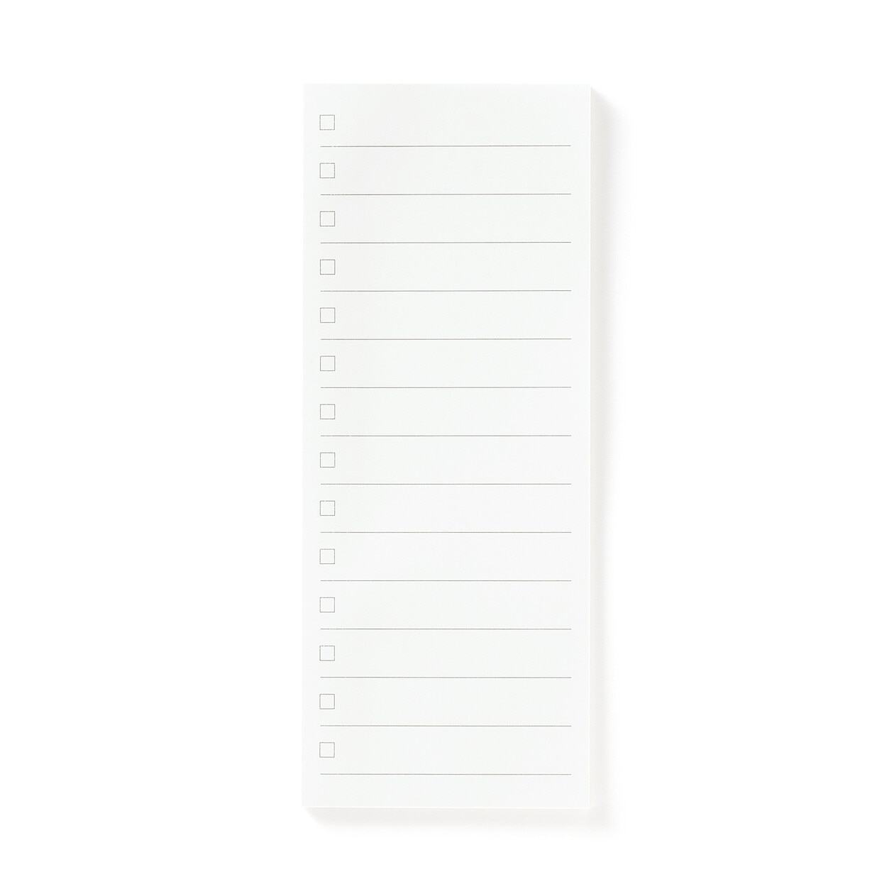 Stick on Edges Checklist Sticky Note MUJI Stick on Edges Checklist Sticky Note MUJI