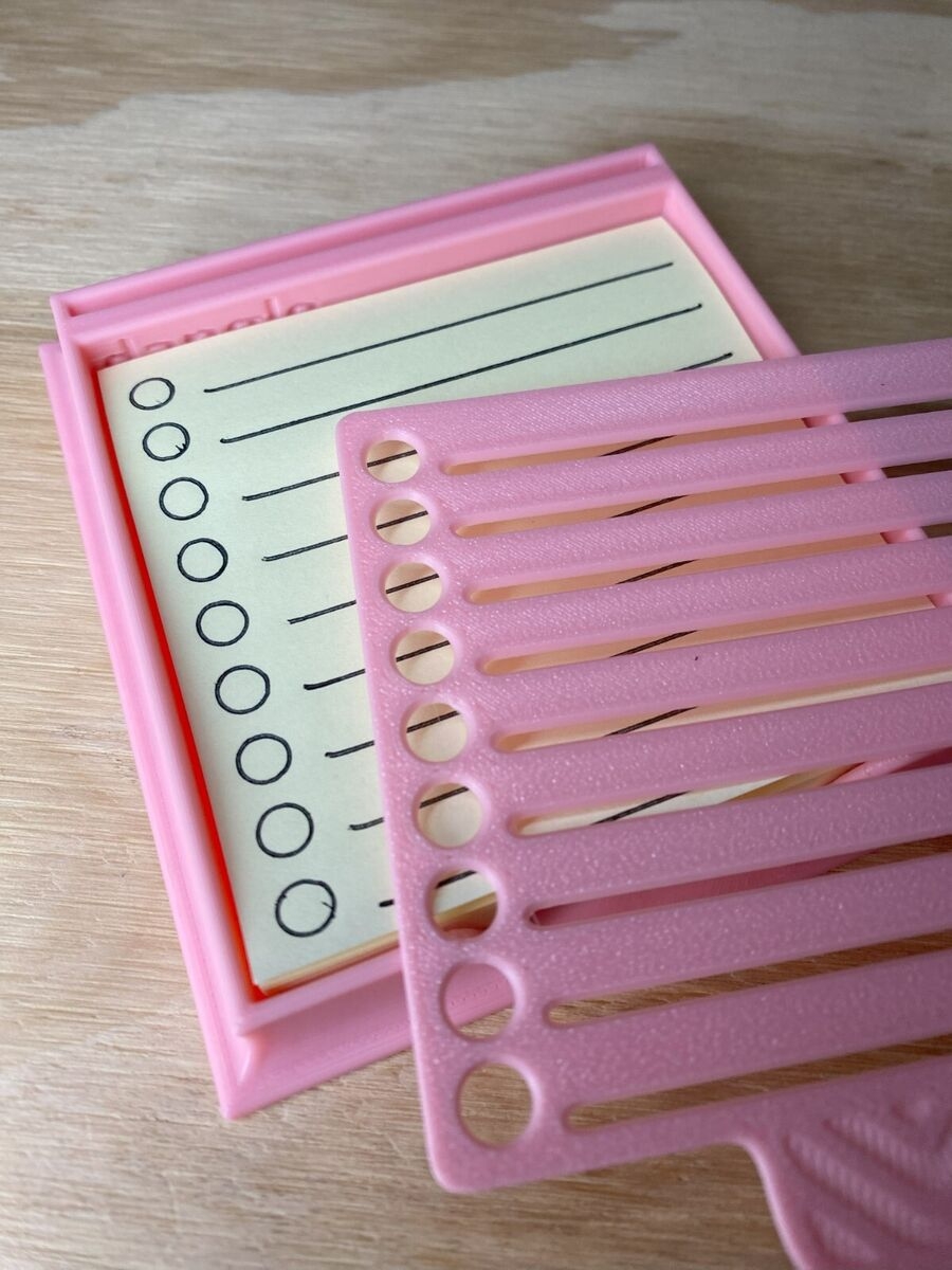 Sticky Note List Stencil To Do List Stencil Office Supplies Corporate Gift EBay