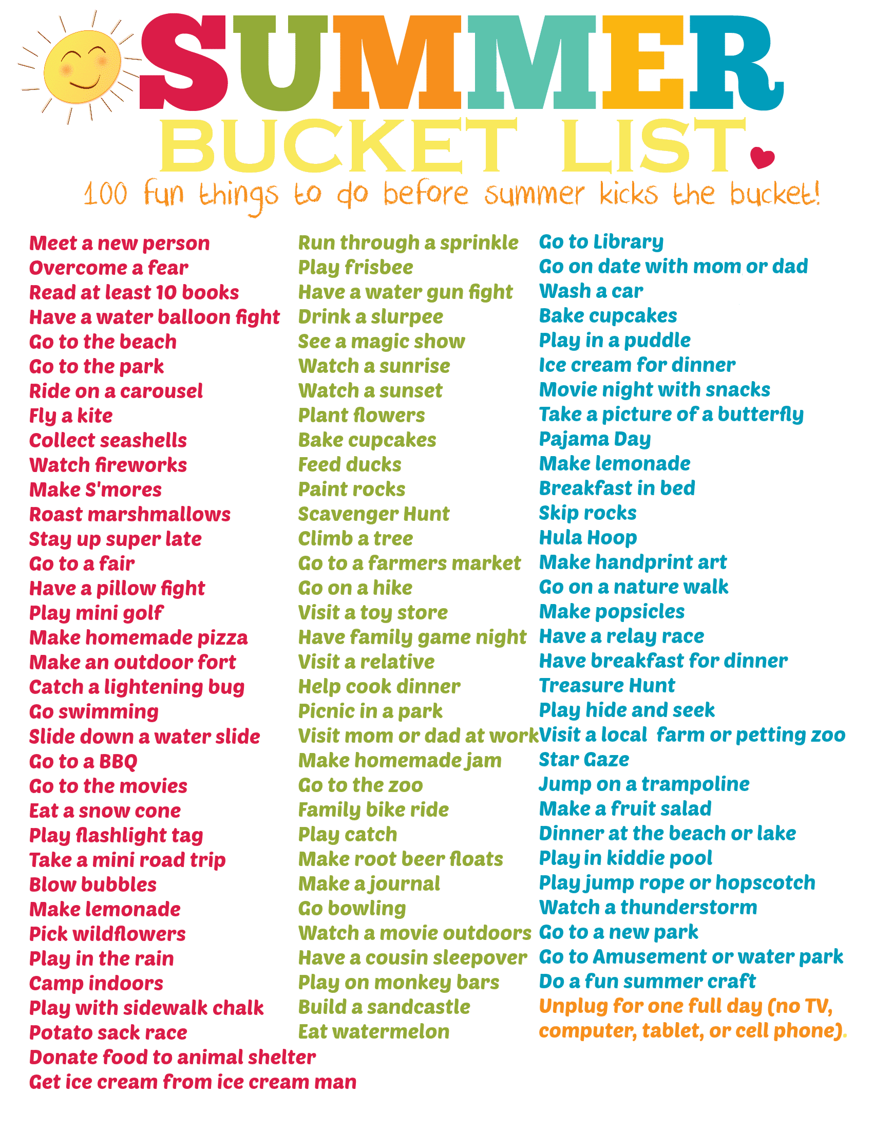 summer bucket list things to do summer bucket list things to do