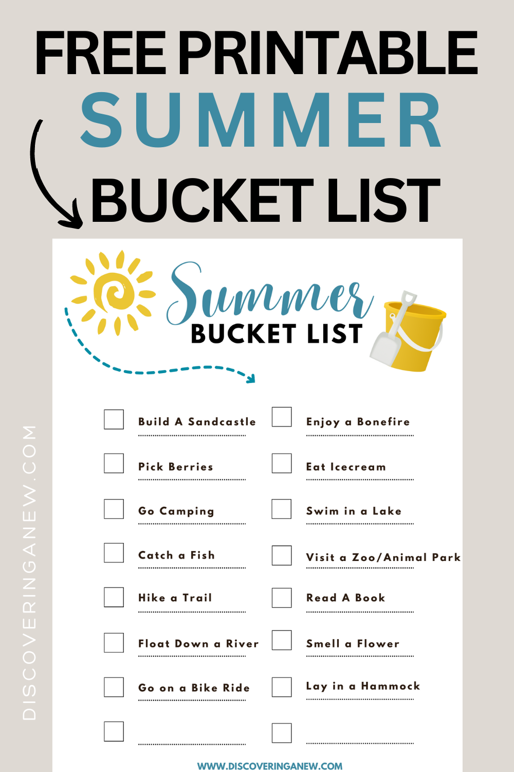 summer list to do
