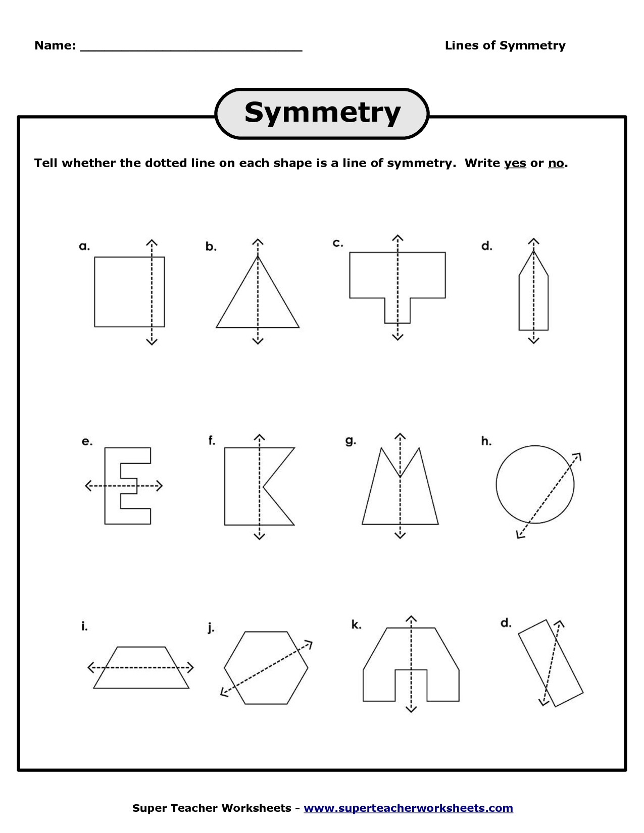 Symmetries Symmetry Worksheets Super Teacher Worksheets Symmetry Worksheets Library