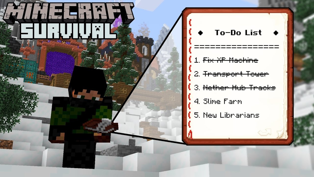 Tackling My TO DO List Minecraft 1 19 Survival Episode 48 YouTube Tackling My TO DO List Minecraft 1 19 Survival Episode 48 YouTube