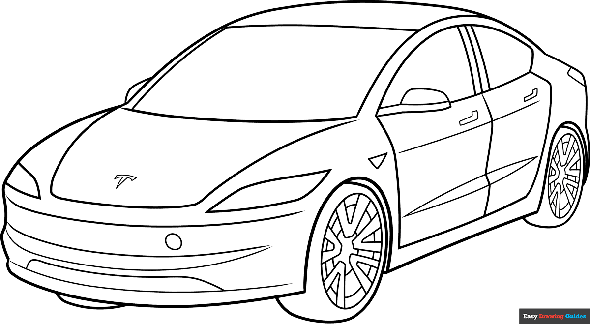 tesla coloring pages tesla coloring pages