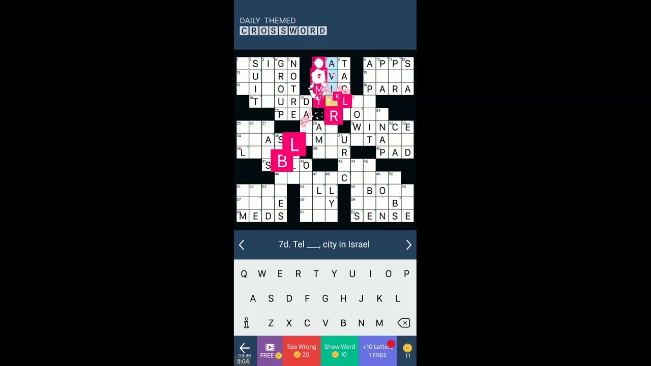 THE DAILY THEMED CROSSWORD PUZZLE FOR TUESDAY SPORTS TUESDAY WHAT AM I MISSING YouTube
