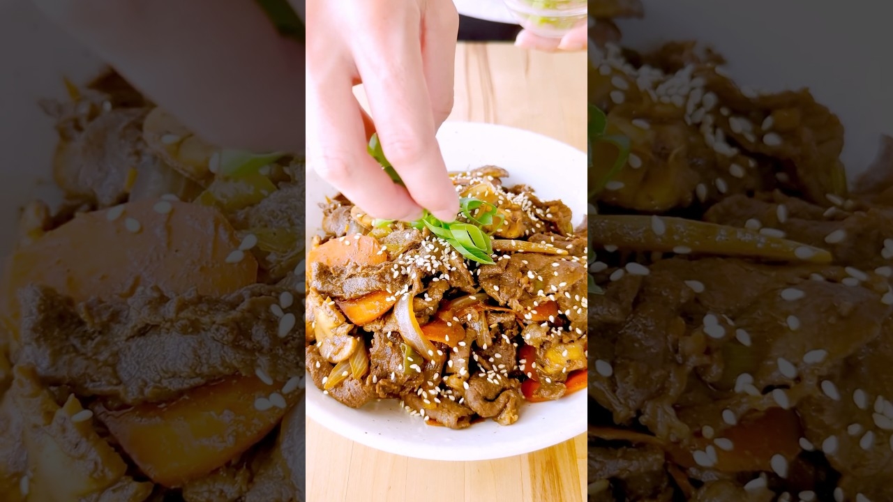 The Easiest Korean Beef Bulgogi dinnerrecipe YouTube The Easiest Korean Beef Bulgogi dinnerrecipe YouTube