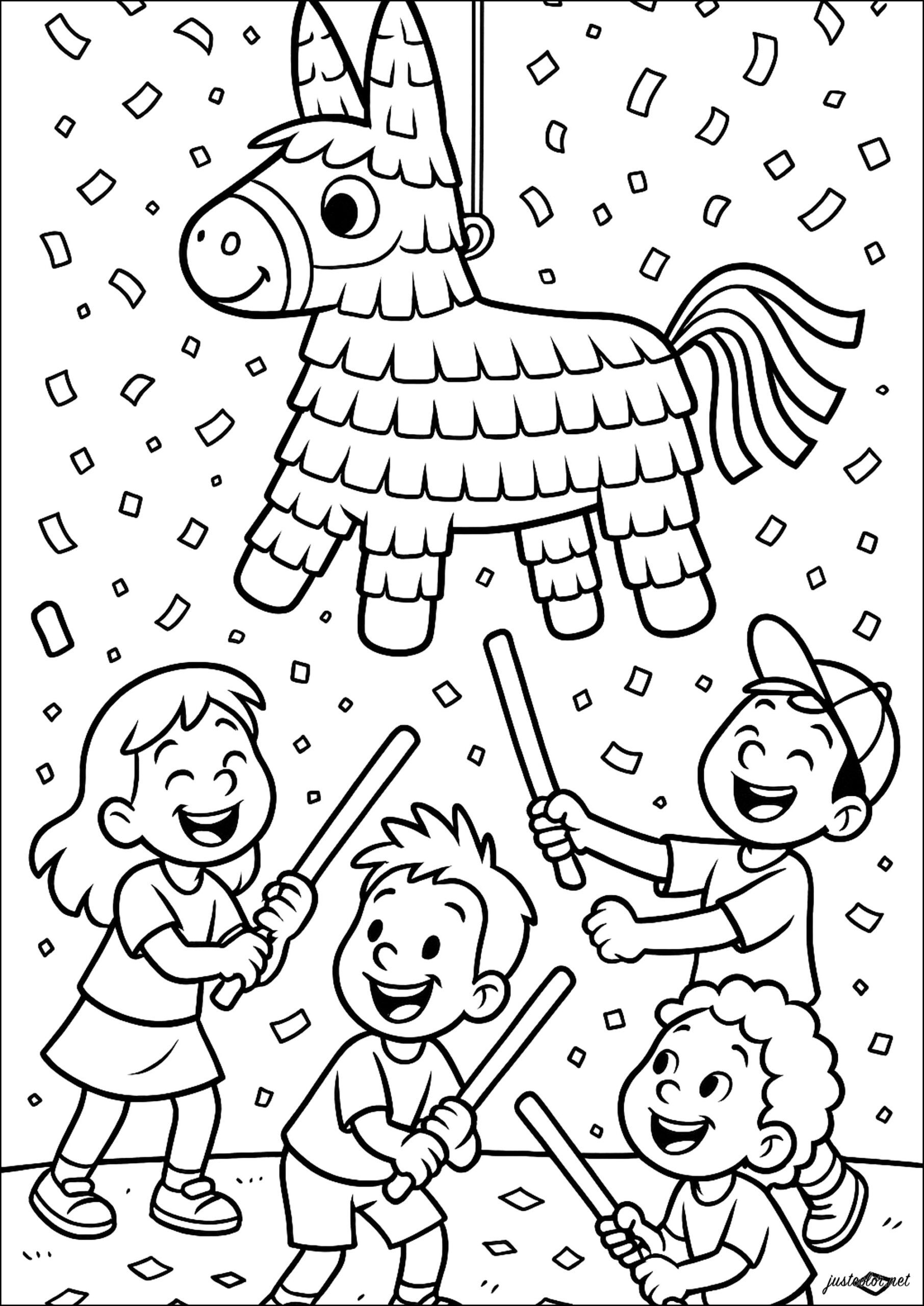 5 de mayo coloring pages