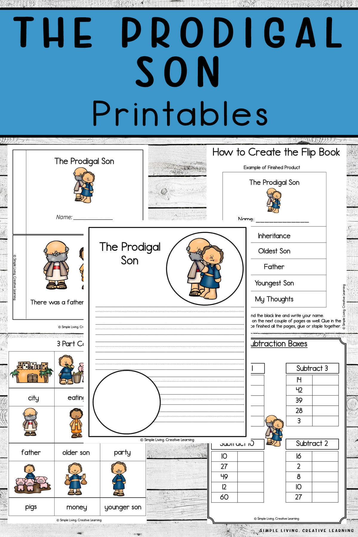 The Prodigal Son Printables Simple Living Creative Learning The Prodigal Son Printables Simple Living Creative Learning