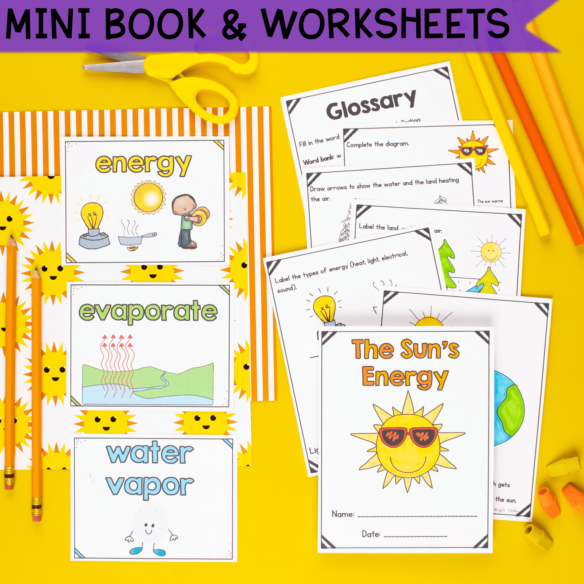 The Sun s Energy Types Of Energy 1st 2nd Grade MagiCore