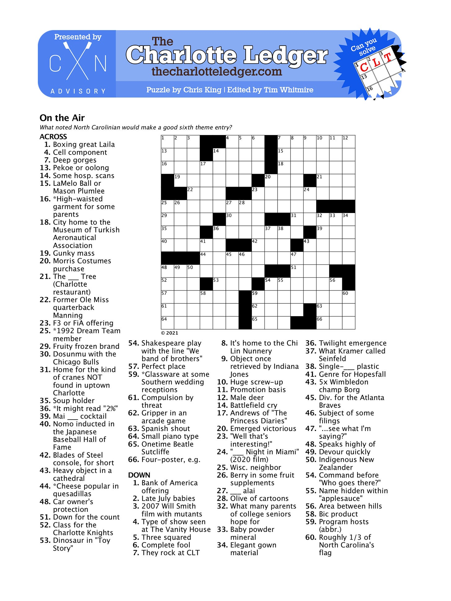 sponsorship crossword clue
