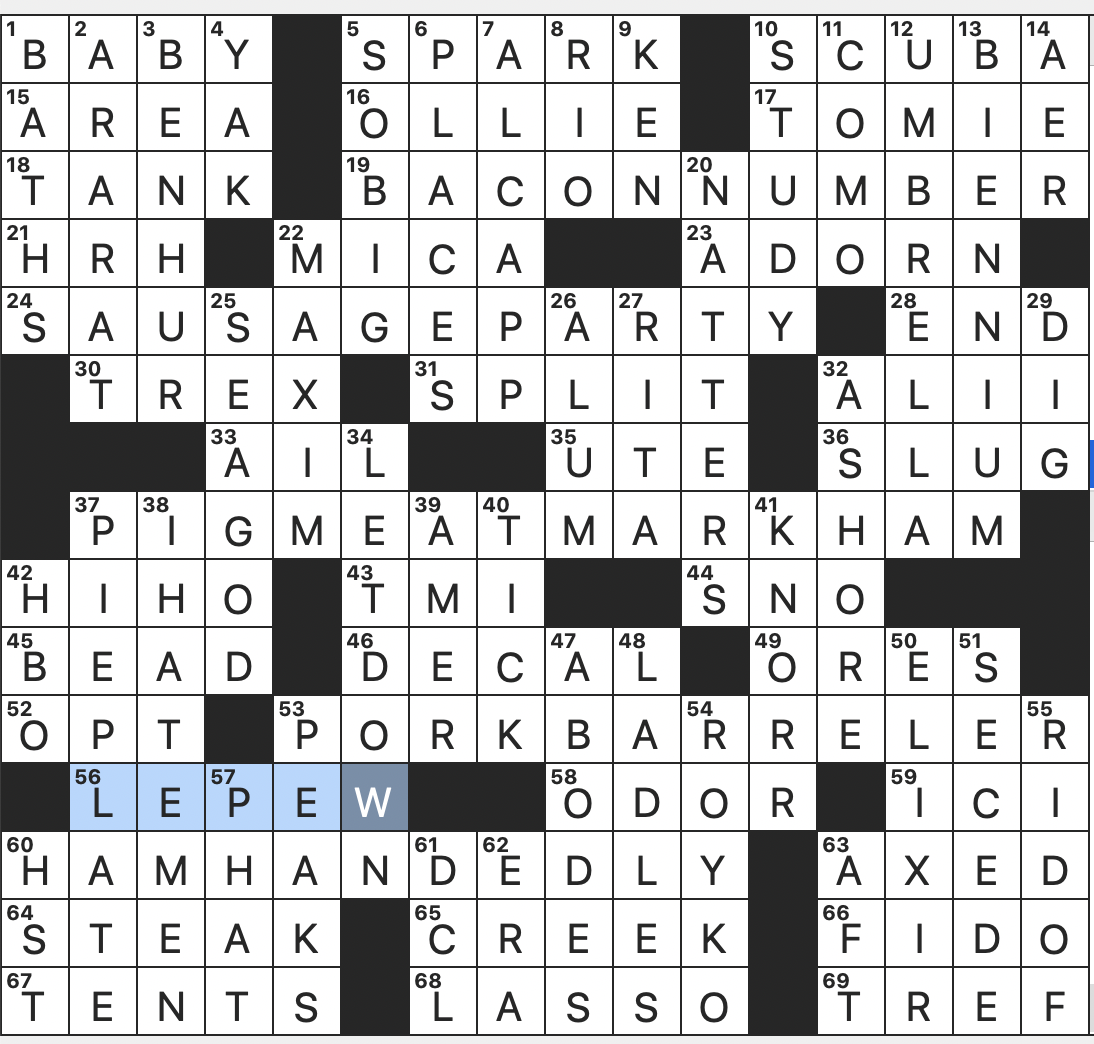 Thursday November 17 2022 Diary Of A Crossword Fiend