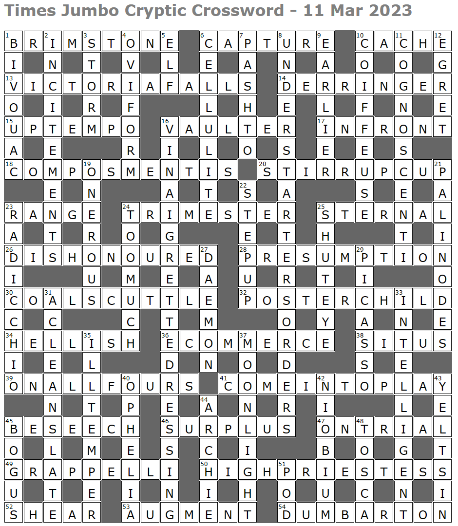 Times Jumbo Cryptic Crossword 1603 Lucian Poll s Web Ramblings