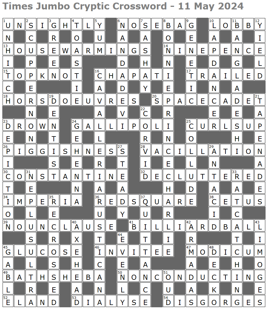 Times Jumbo Cryptic Crossword 1673 Lucian Poll s Web Ramblings