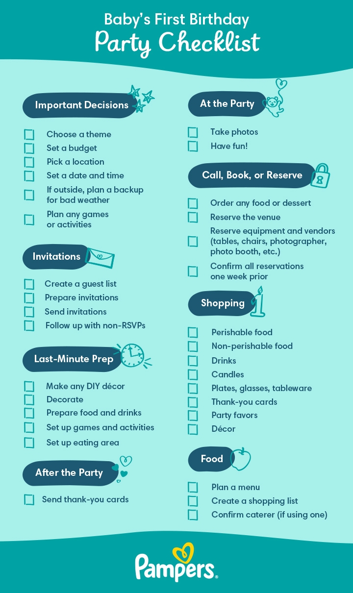 Tips Ideas For Your Baby s First Birthday Party Pampers Tips Ideas For Your Baby s First Birthday Party Pampers