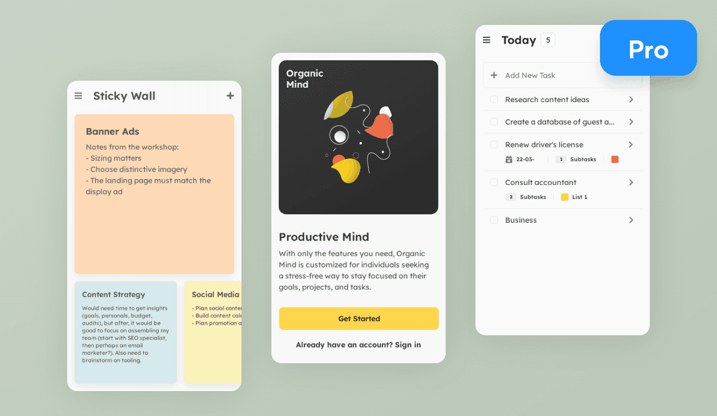To Do List App UI Design Template Uizard