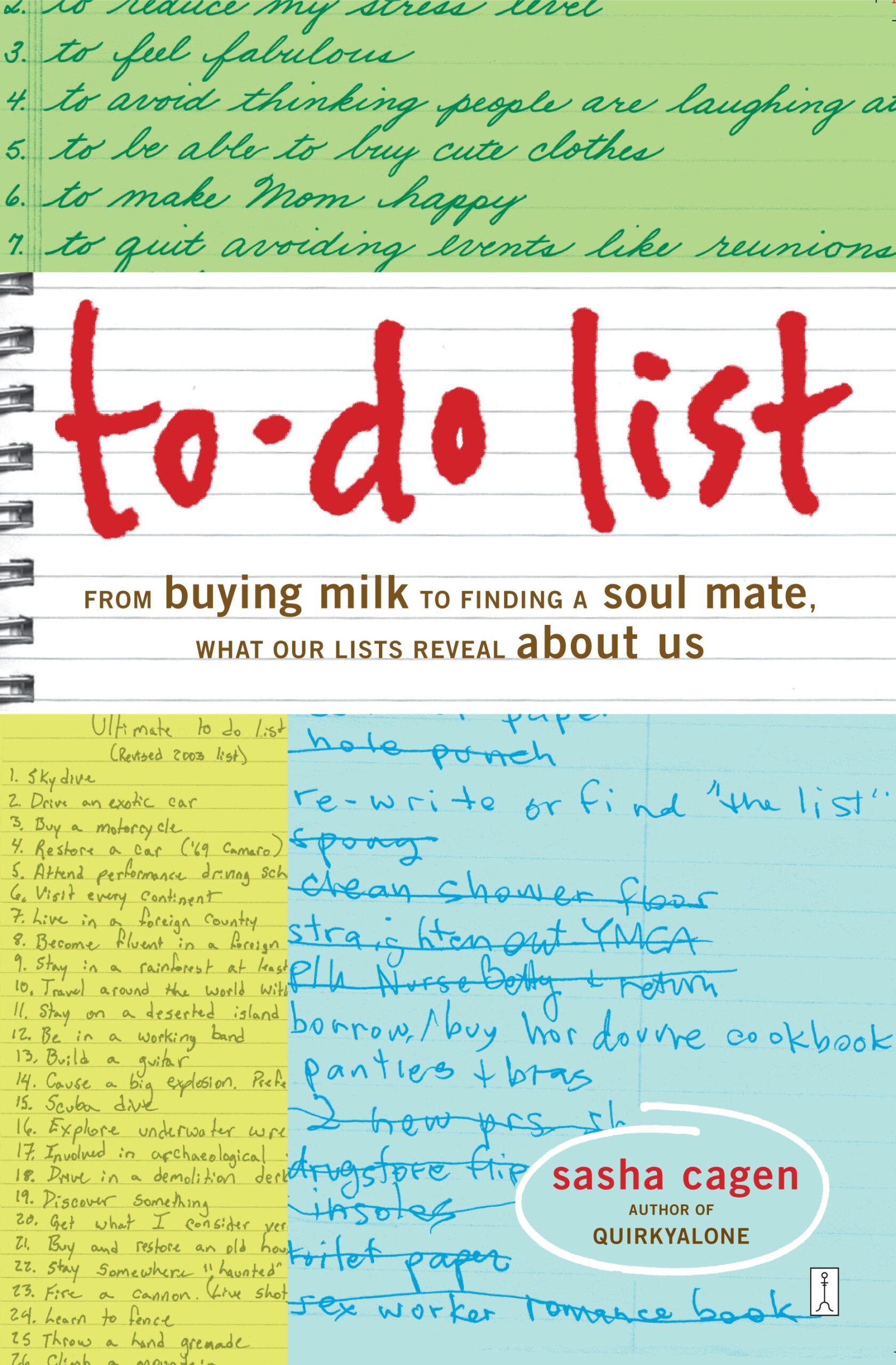 To Do List Book By Sasha Cagen Official Publisher Page Simon Schuster