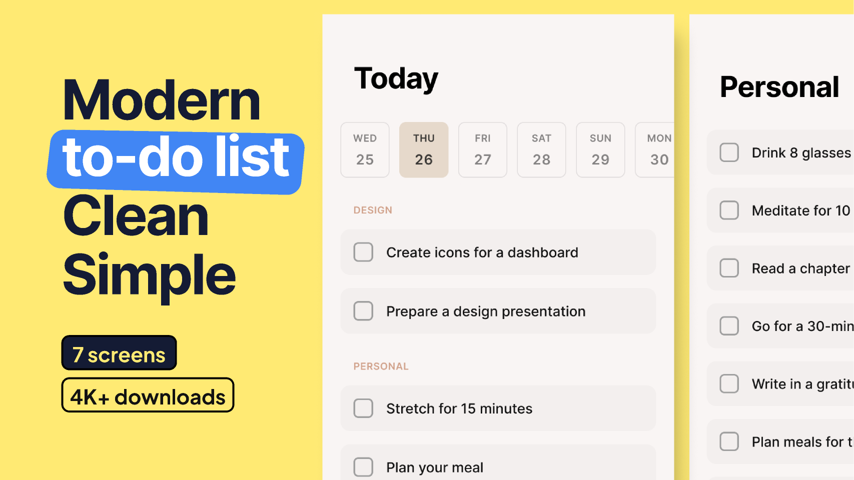 To Do List Design Figma
