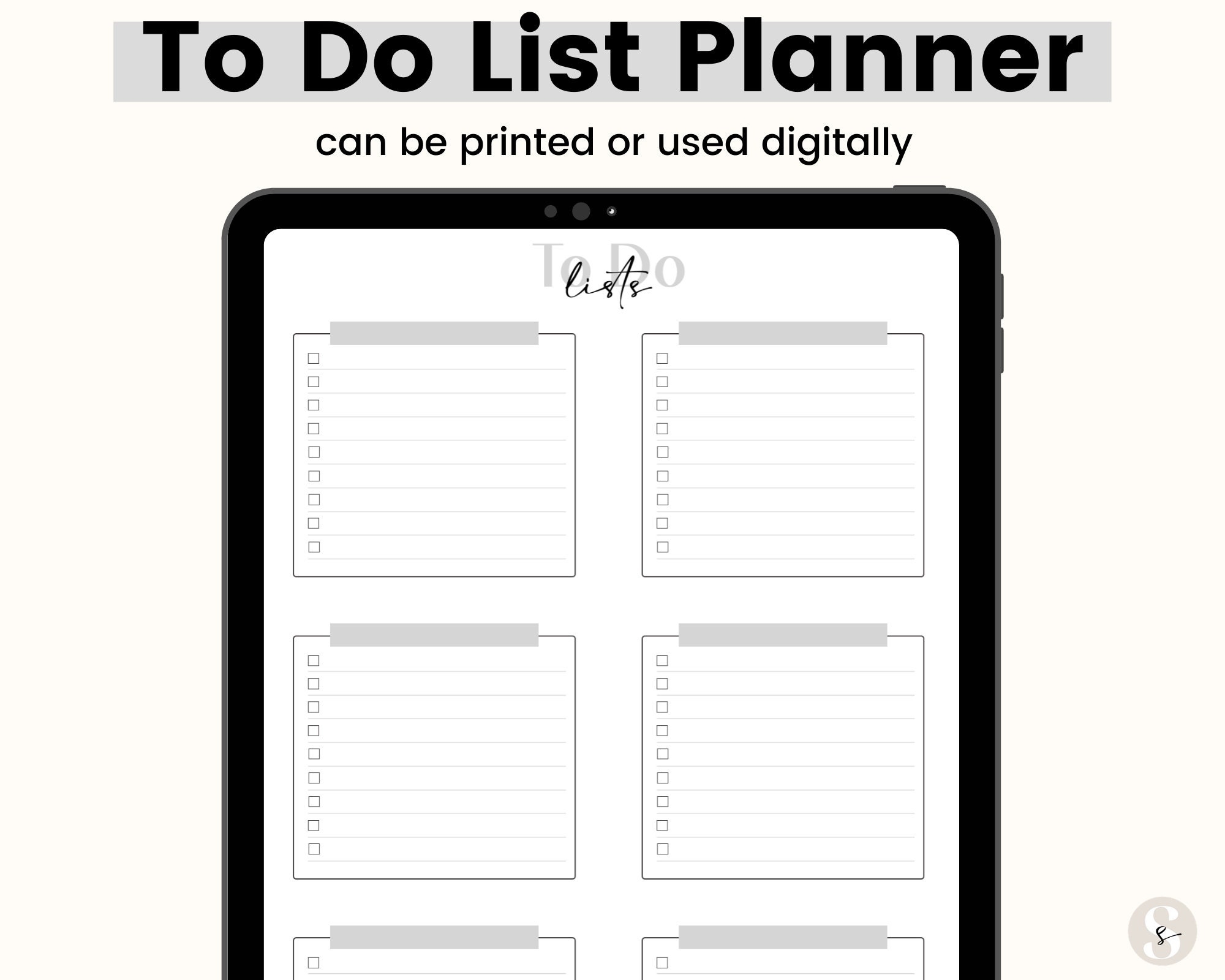 To Do List Digital Planner Gray Printable PDF Goodnotes Notability Etsy To Do List Digital Planner Gray Printable PDF Goodnotes Notability Etsy