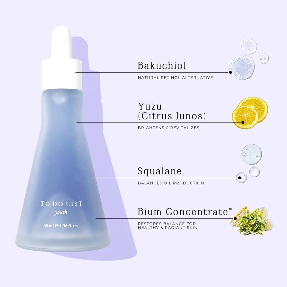 TO DO LIST Face Serum Youth Bakuchiol Serum Natural Alternative For Retinol Retinoid Anti Aging Complexion Correction Serum Dark Spots Acne Scars 58 Ml Buy Online At TO DO LIST Face Serum Youth Bakuchiol Serum Natural Alternative For Retinol Retinoid Anti Aging Complexion Correction Serum Dark Spots Acne Scars 58 Ml Buy Online At